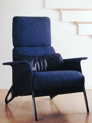 original woven textile pattern for herman miller designed chair
